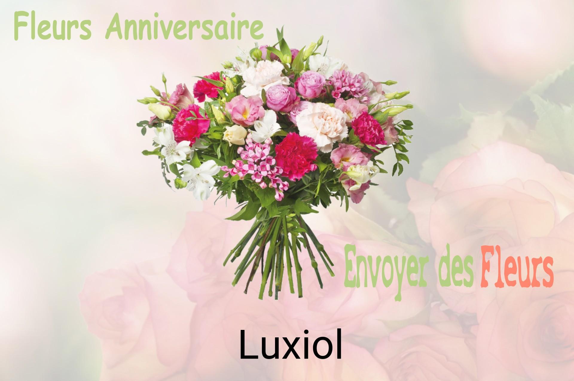 Bouquet de fleurs d’anniversaire livré à Luxiol